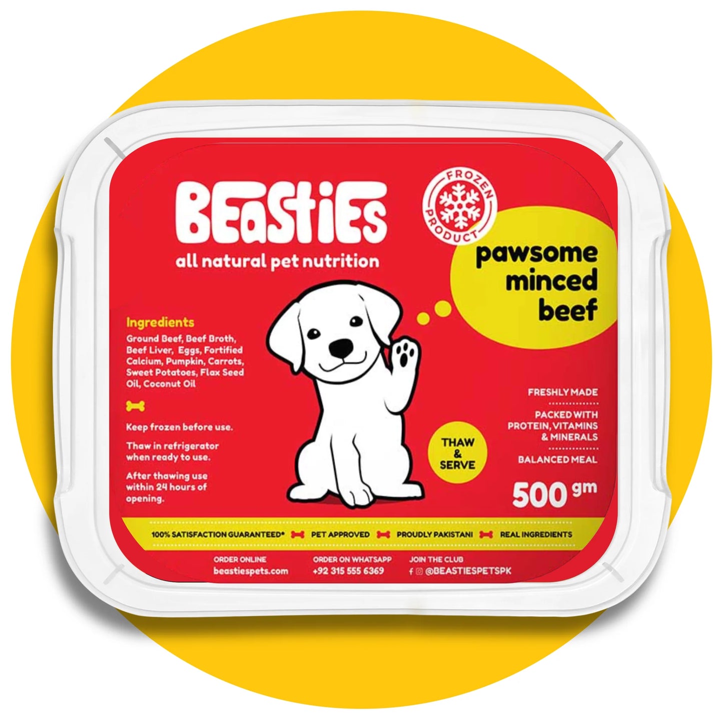 Pawsome Minced Beef